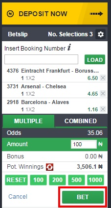 bet9ja champions league