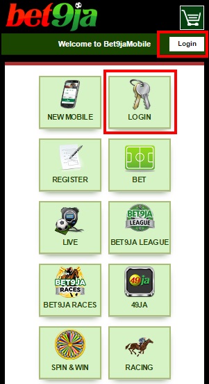 Bet9Ja Login  